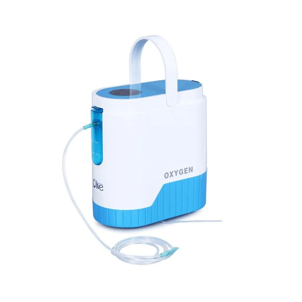 1-5L/Min 24hours continuous Portable Oxygen Concentrator With Battery With Trolley for Home Car Power Use