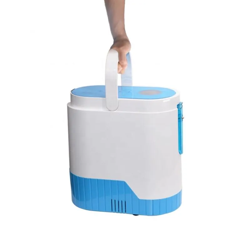 1-5L/Min 24hours continuous Portable Oxygen Concentrator With Battery With Trolley for Home Car Power Use