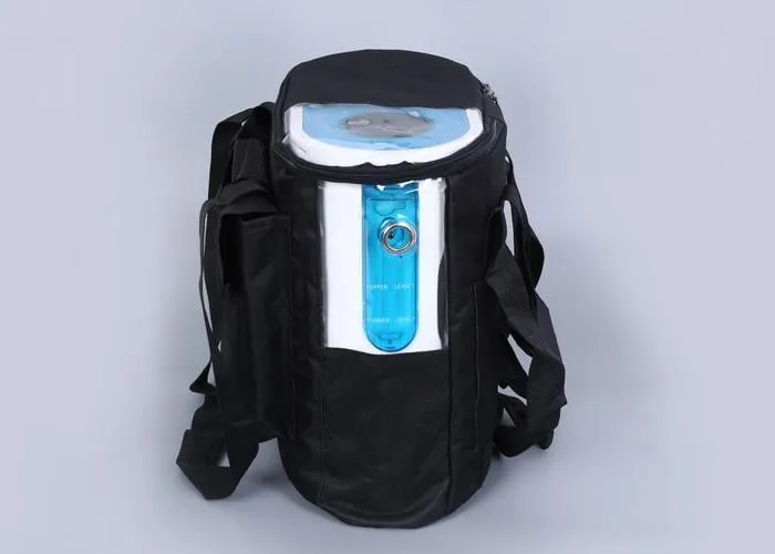 1-5L/Min 24hours continuous Portable Oxygen Concentrator With Battery With Trolley for Home Car Power Use