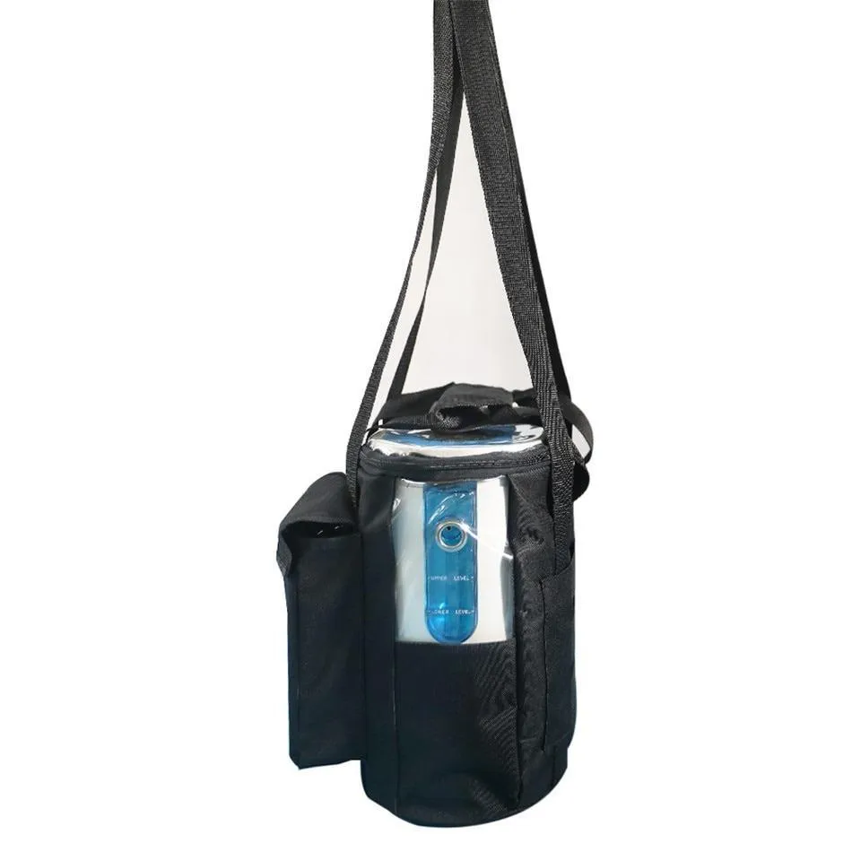 1-5L/Min 24hours continuous Portable Oxygen Concentrator With Battery With Trolley for Home Car Power Use