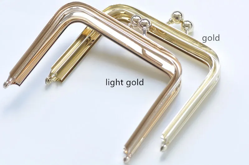 10cm (4.1") Box Bag Purse Frame Side Opening Glue-In Style Pick Color