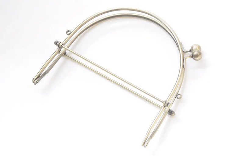 15.5cm( 6") Metal Purse Frame Clutch Bag Purse Frame