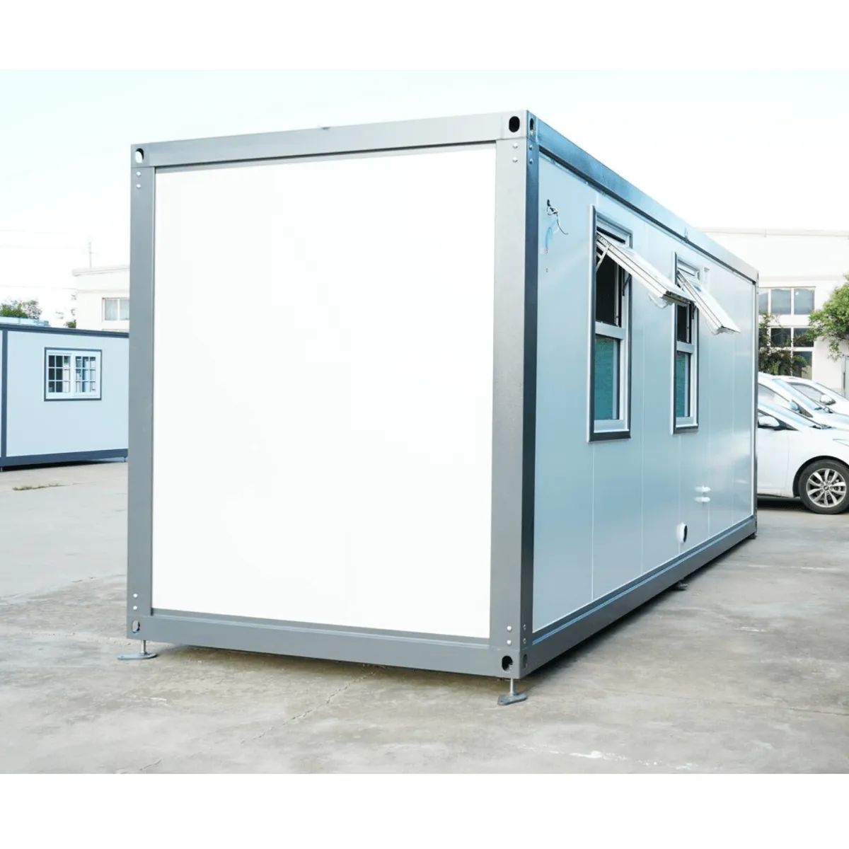 20x7 ft Modern Portable Office with Bedroom