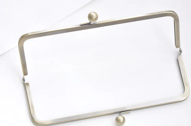 25cm (10") Retro Metal Purse Frame / Handle Purse Frame 25cm x 9cm