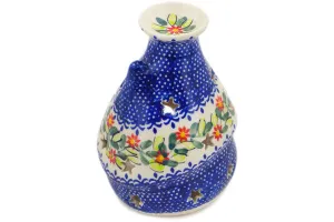 5" House Shaped Candle Holder - Elegant Garland