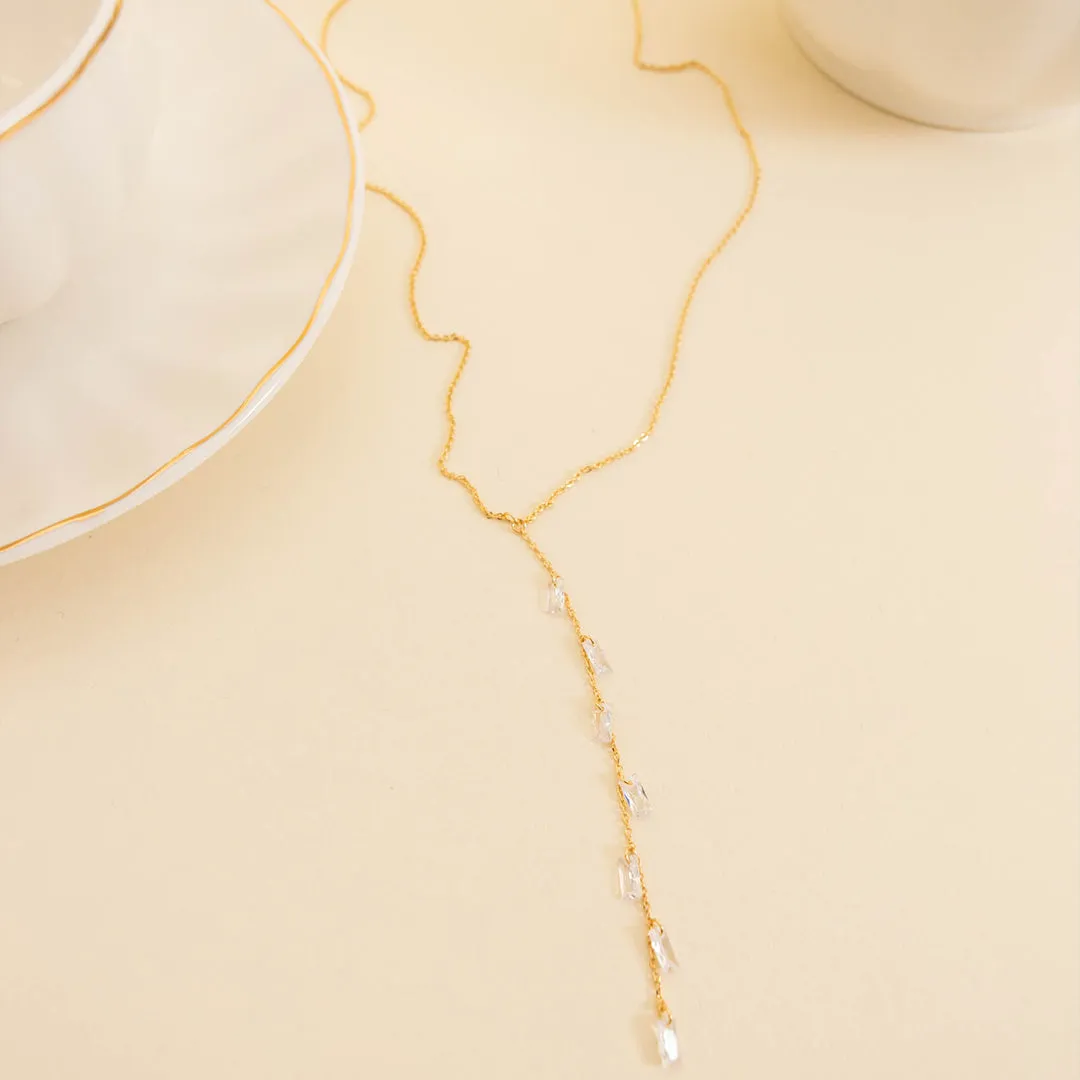 A Delicate Thought Necklace, Gold
