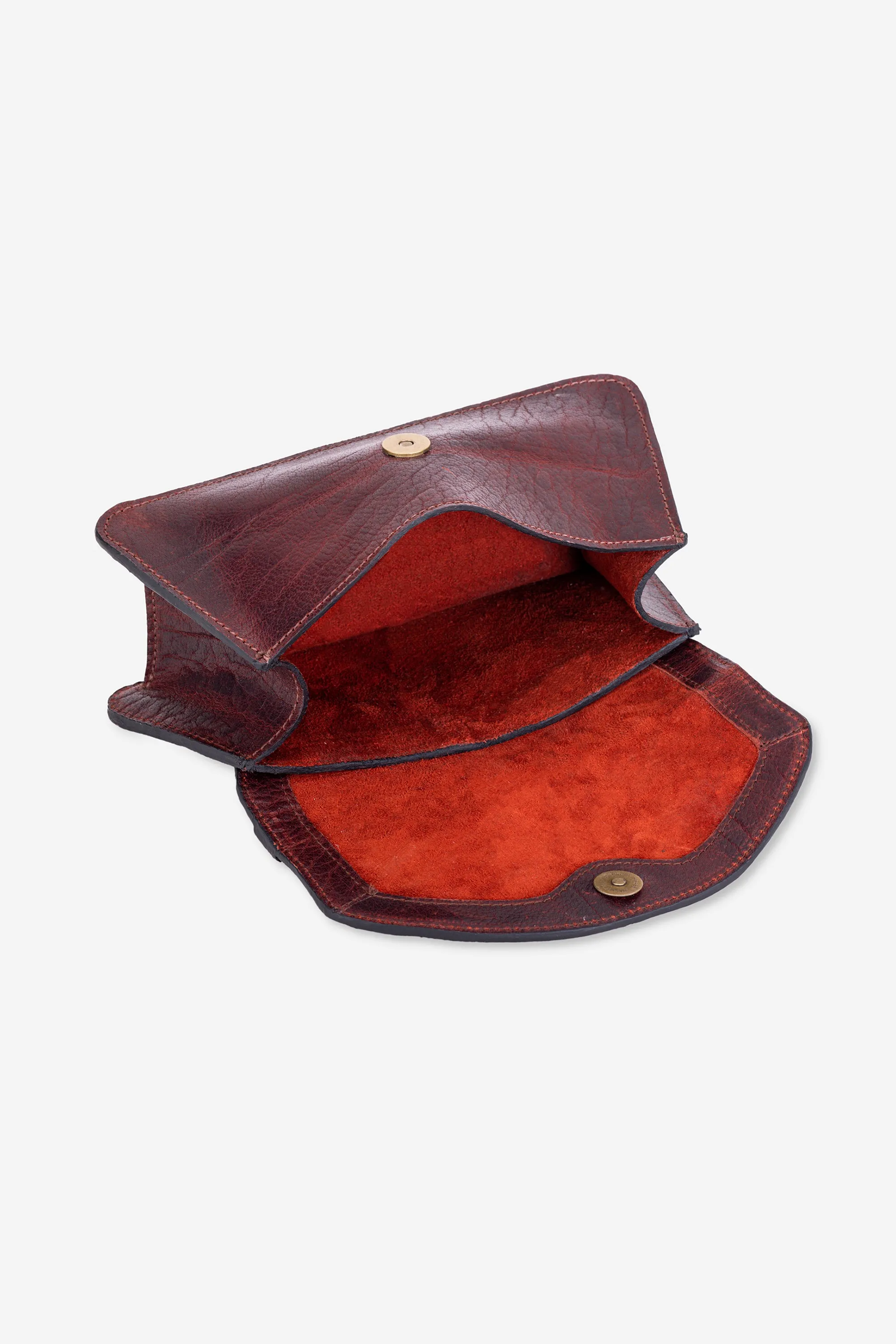 Abelardo Tiramisu Red Handbag