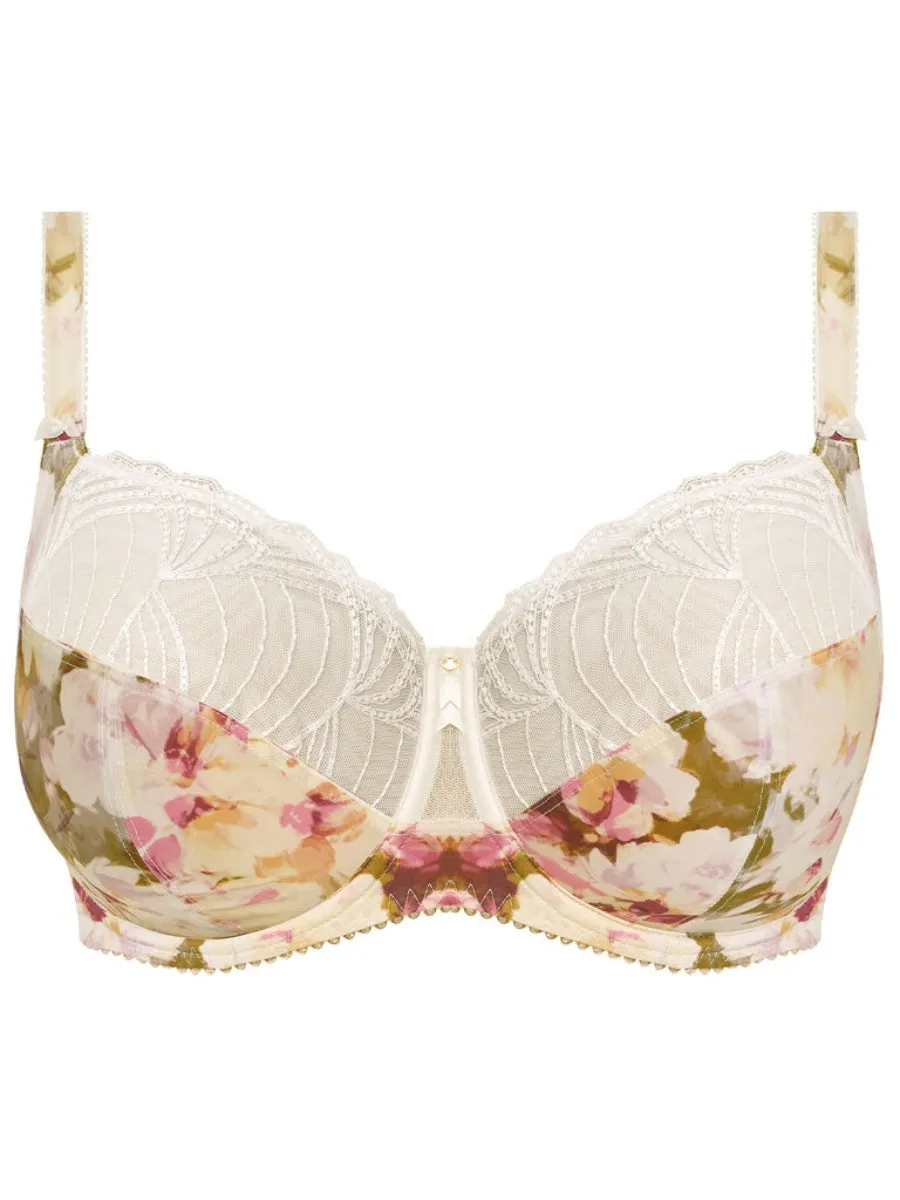 Adelle Side Support Bra - Vanilla Blossom