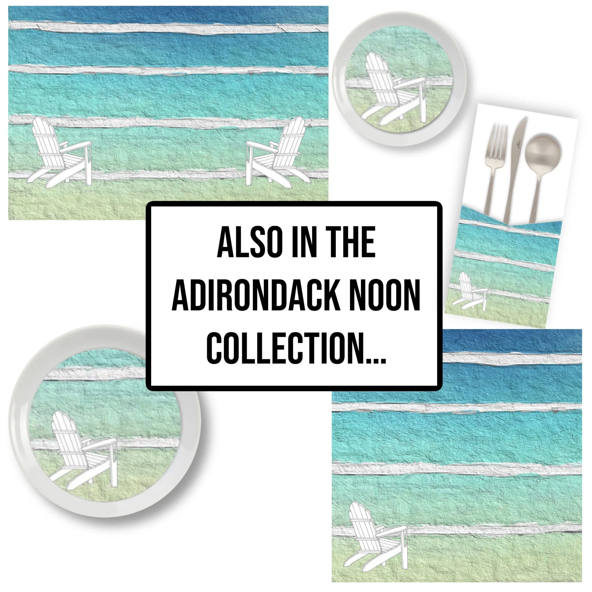 Adirondack Noon - Placemat
