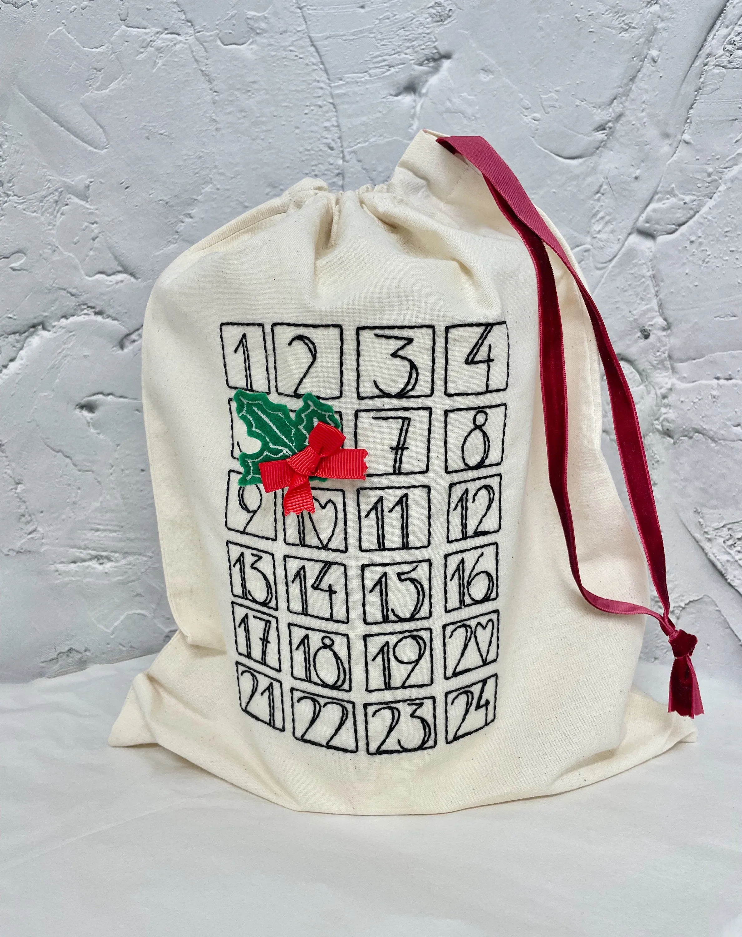 Advent calendar bag