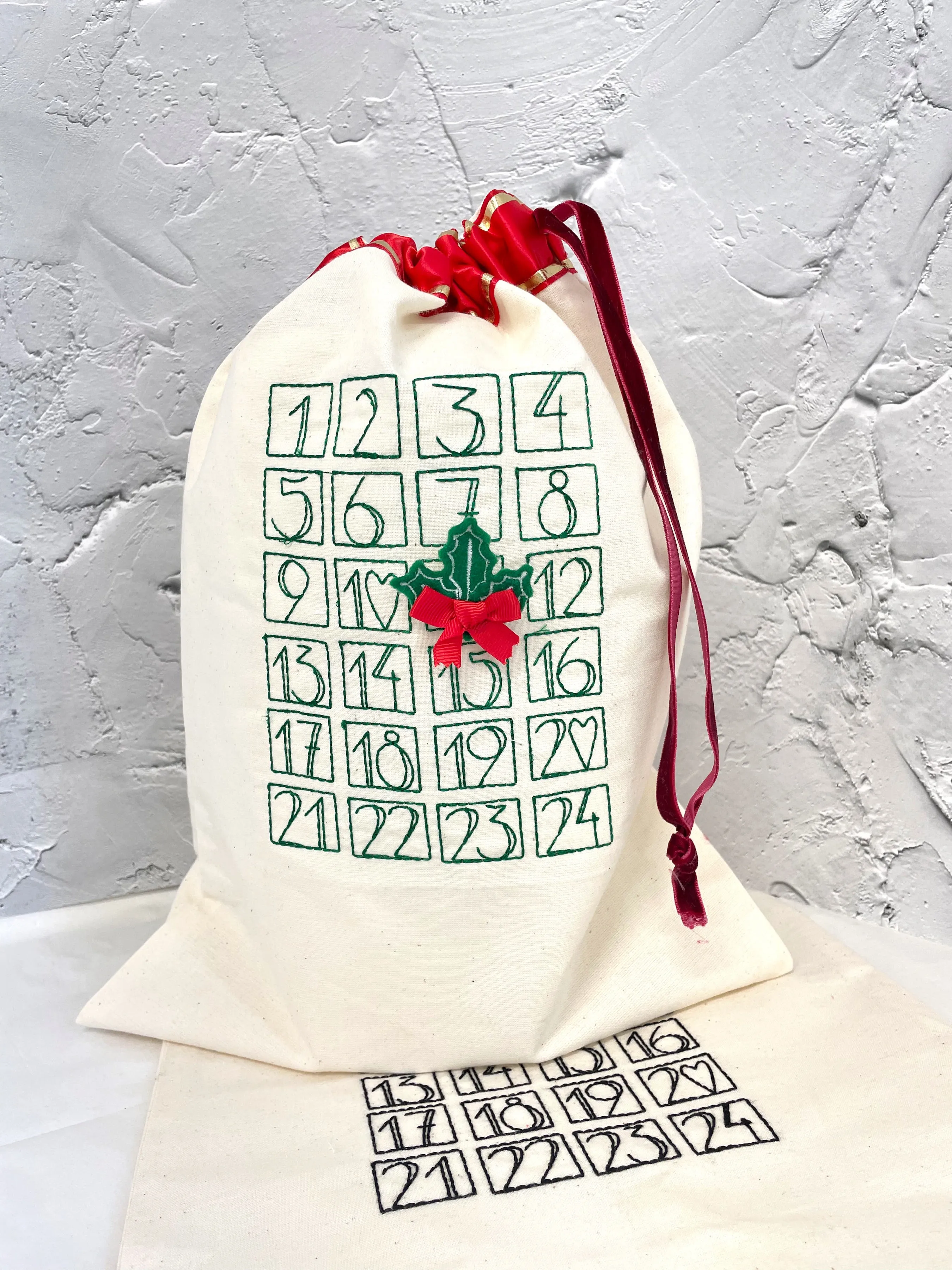 Advent calendar bag