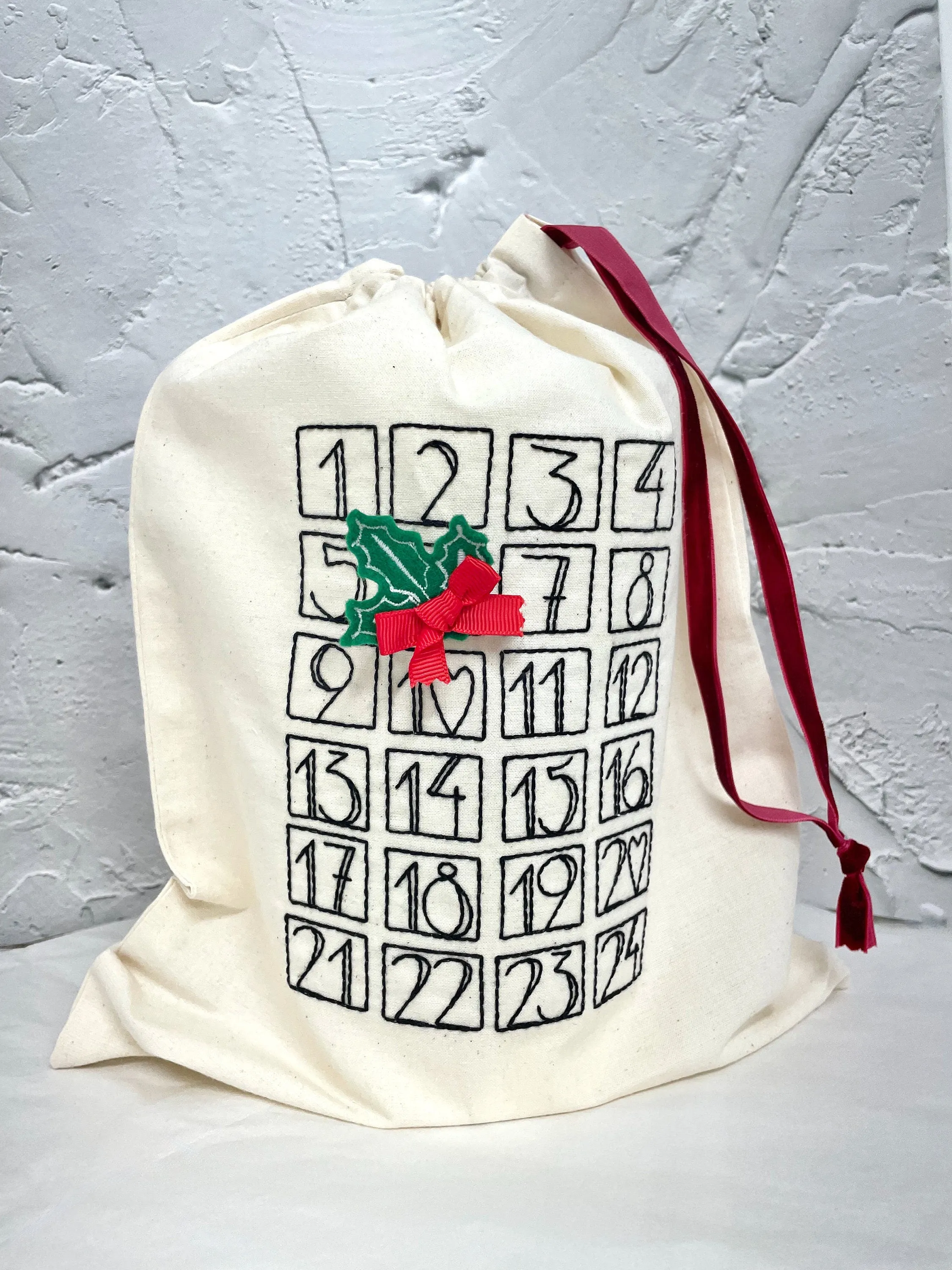 Advent calendar bag