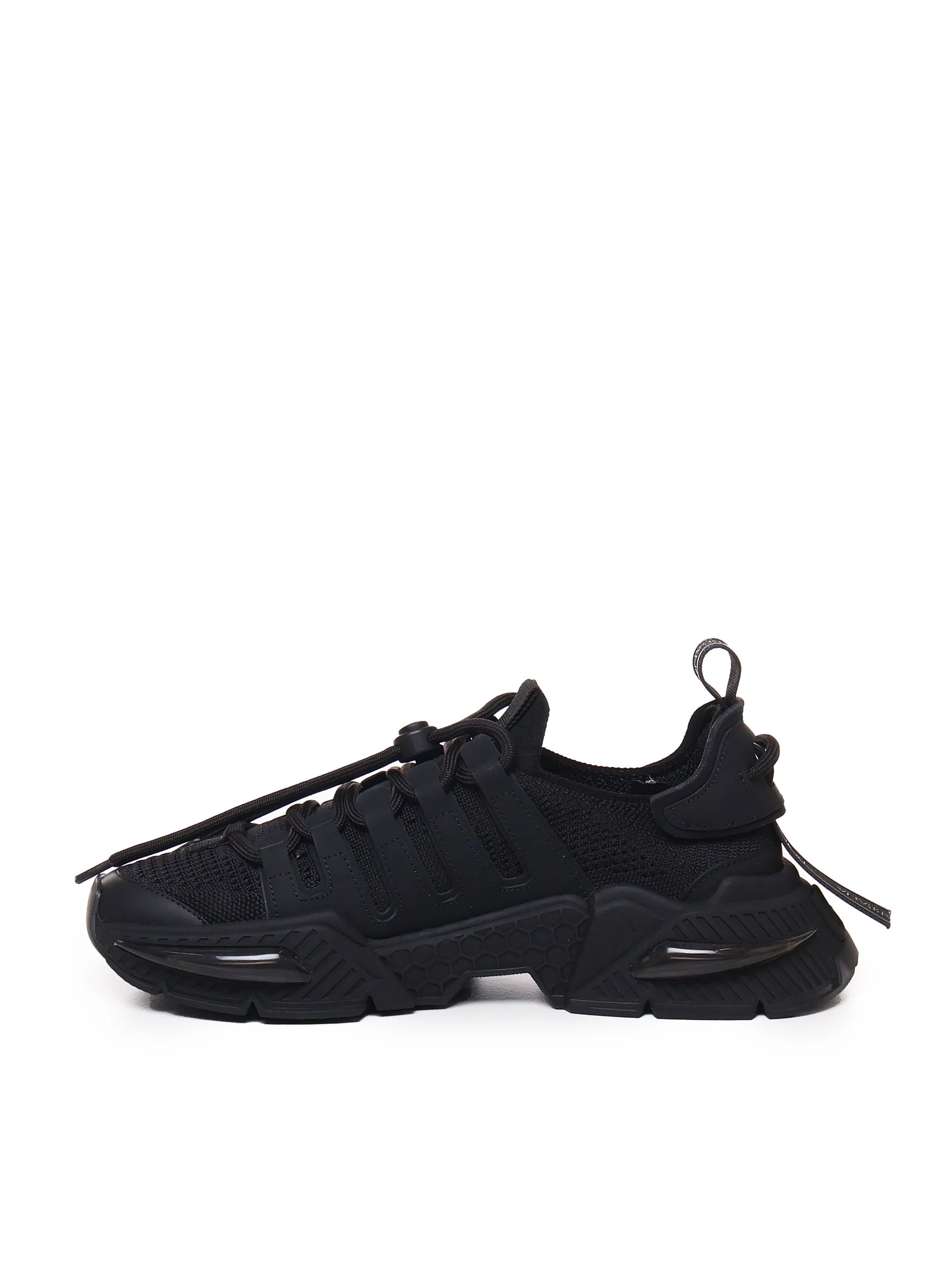 Airmaster Nylon Sneakers with Calfskin Details