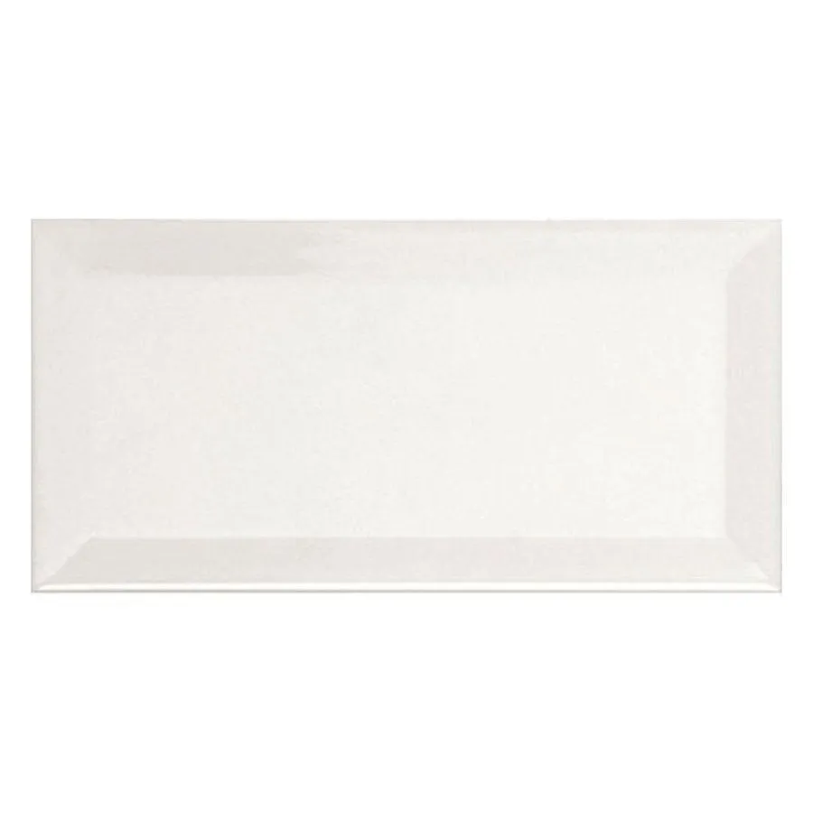 Al Murad Metro White 10Cm X 20Cm Wall Tiles - 0.88M2