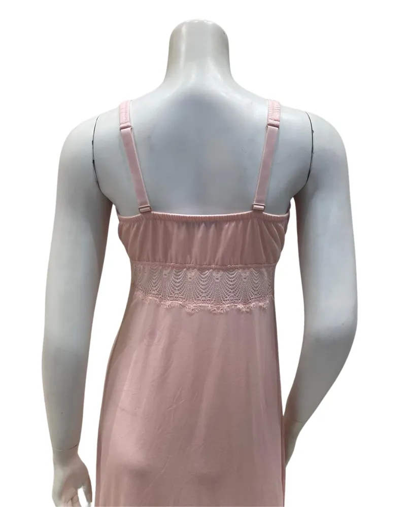 ALLSW2722 Pink Lilly Allure Curvy Modal Chemise