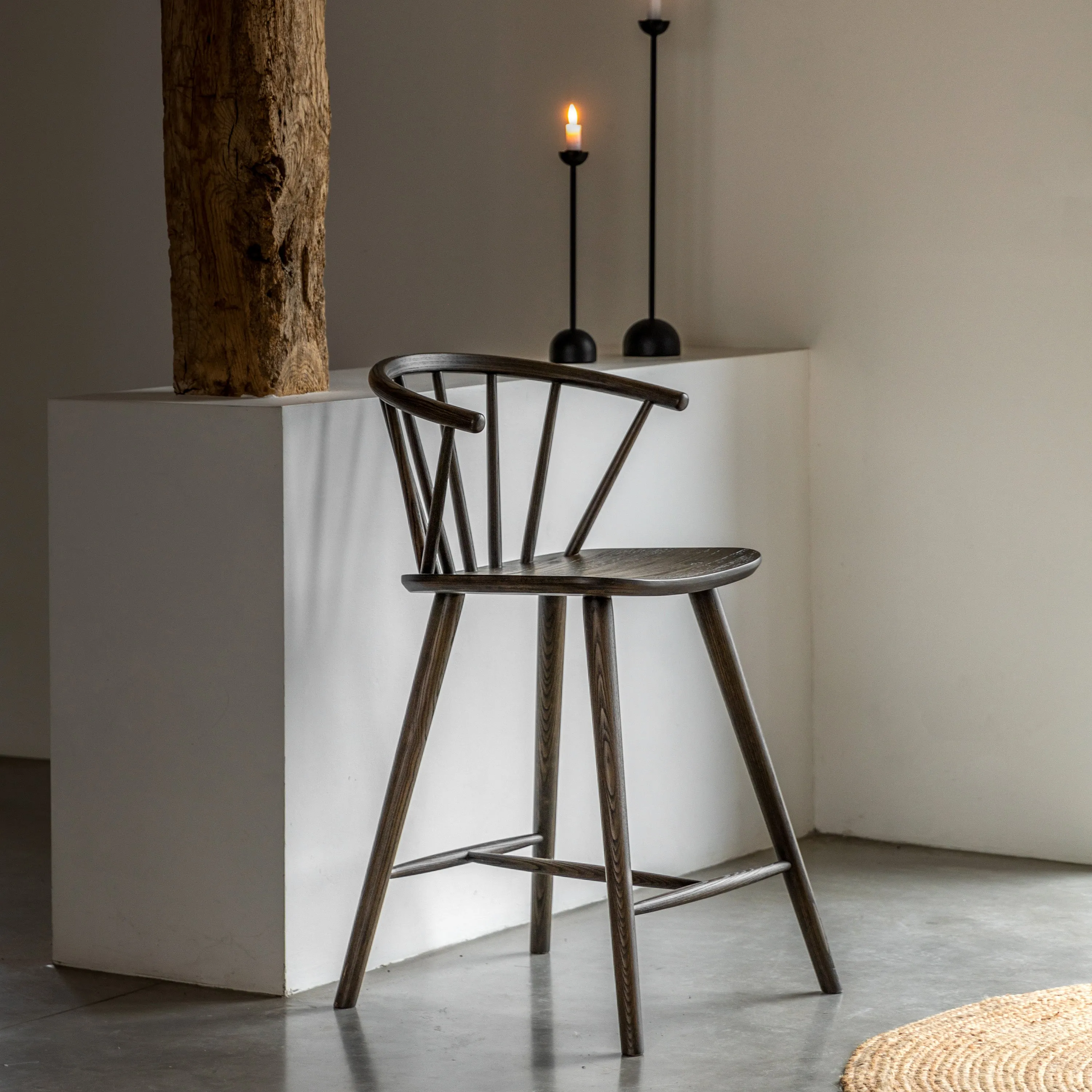 Amos Craft Barstool Mocha