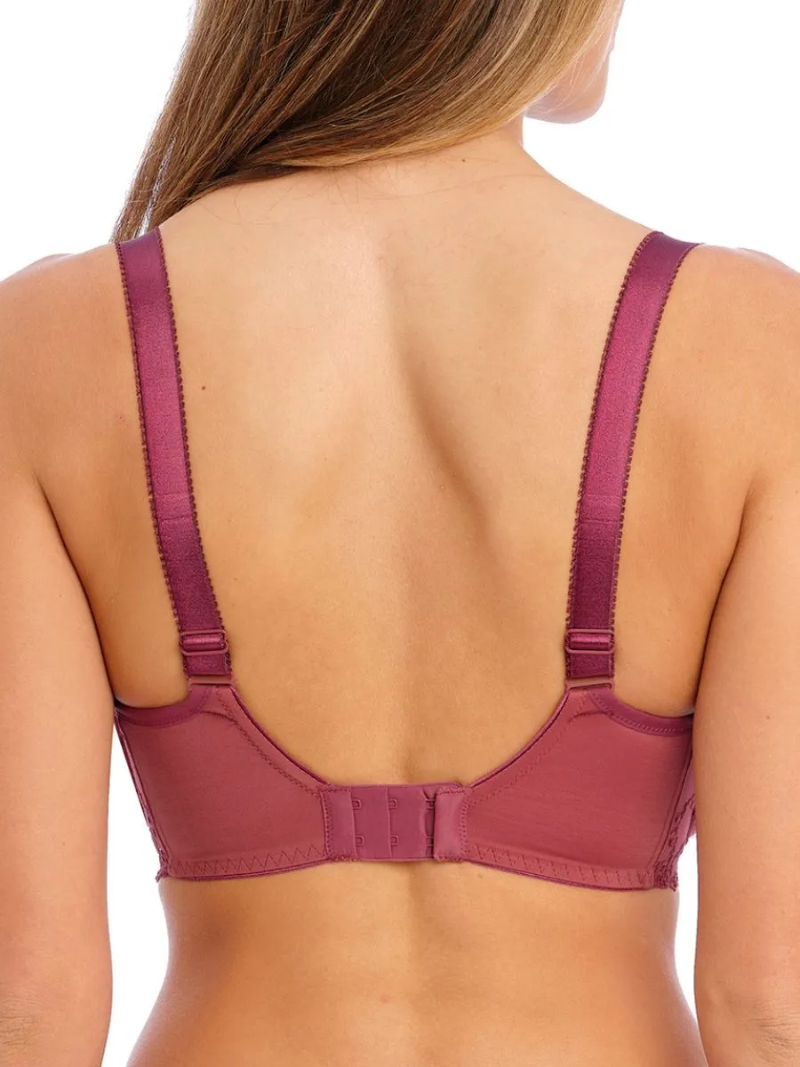Ana Moulded Spacer Bra - Rosewood