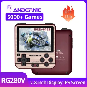 ANBERNIC 280V RG280V Retro Game Console Open Sourse System 5000 Games PS1 Player Portable Pocket RG280V Handheld Game Console