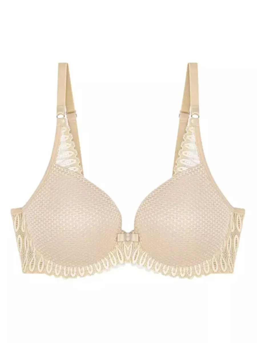 Aura Spotlight Half Cup Bra - Creamy Dream