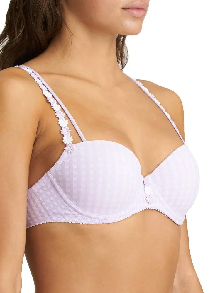 Avero Padded Balcony Bra - Tiny Iris
