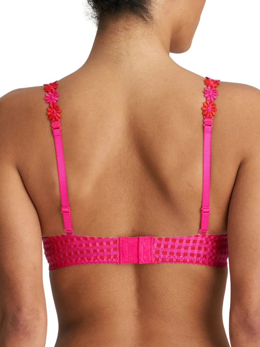 Avero Padded Heartshape Bra - Electric Pink