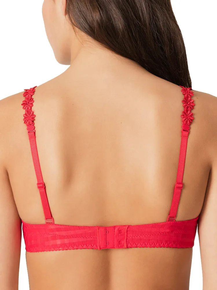 Avero Padded Heartshape Bra - Scarlet