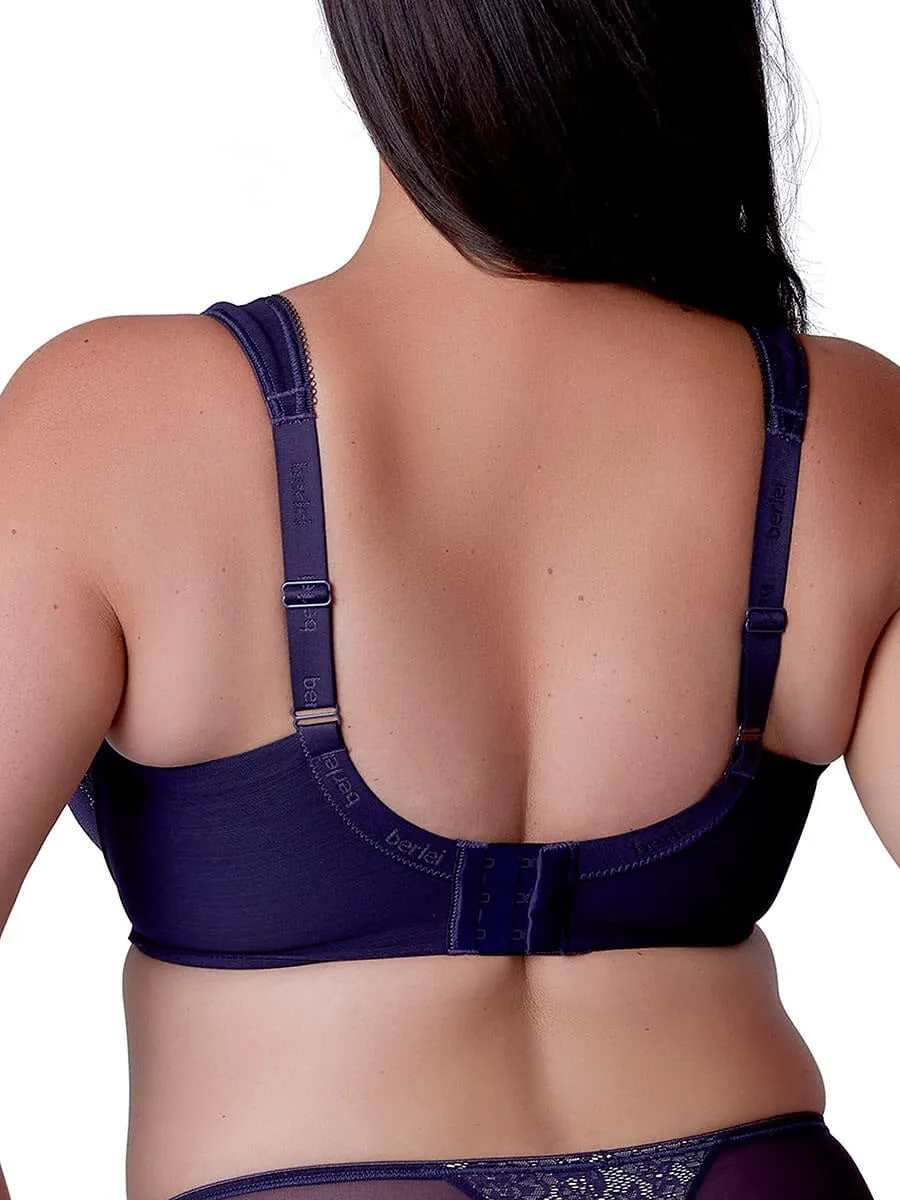 Beauty Everyday Minimiser Bra - Aubergine
