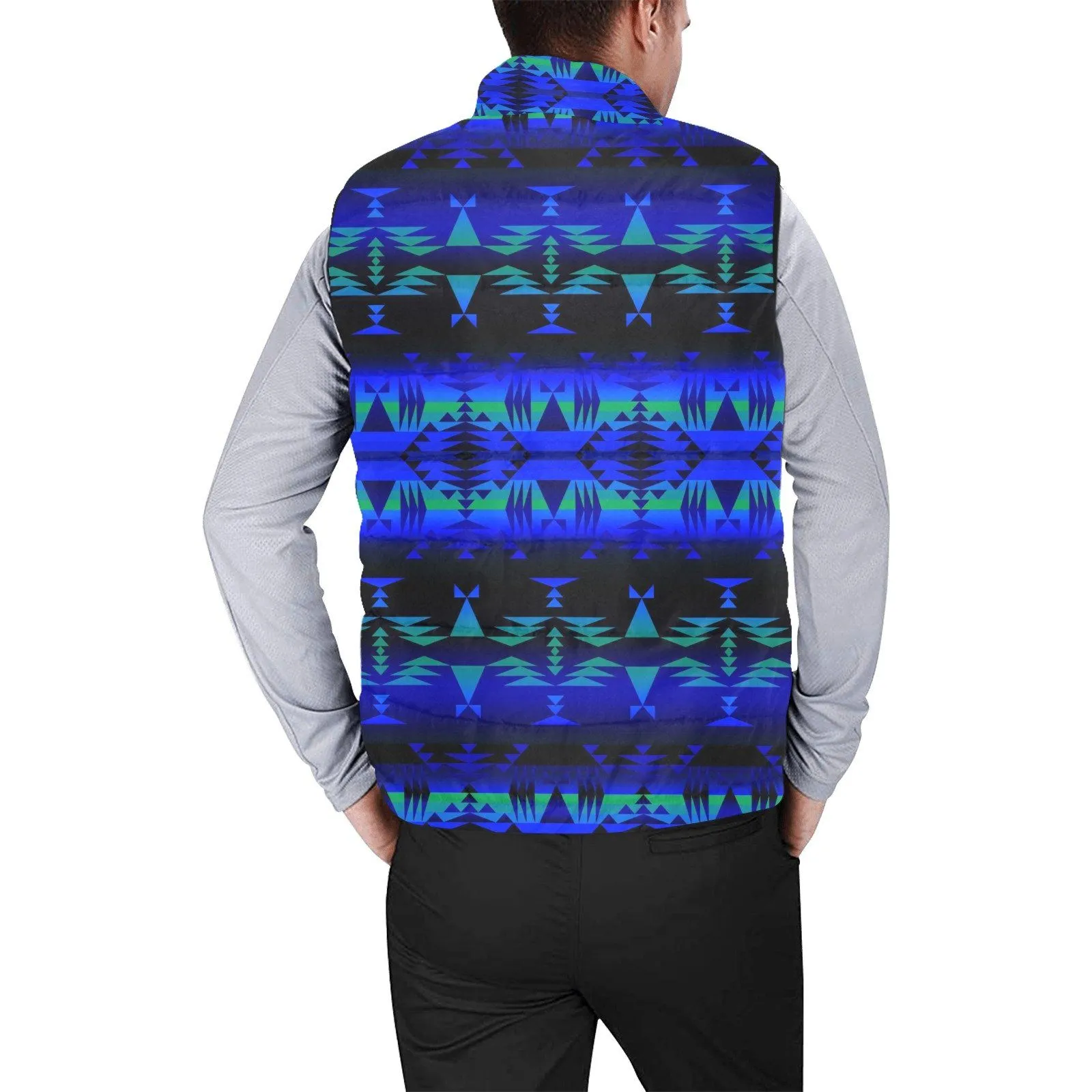 Between the Blue Ridge Mountains Men's Padded Vest Jacket