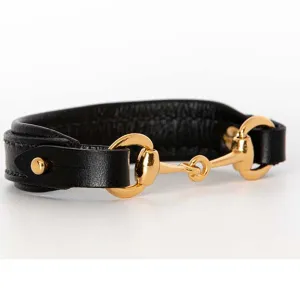 Black Horse Bit Bracelet