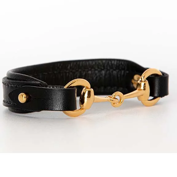 Black Horse Bit Bracelet