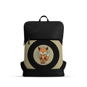 Black Orbit Laptop Backpack Baby Fox