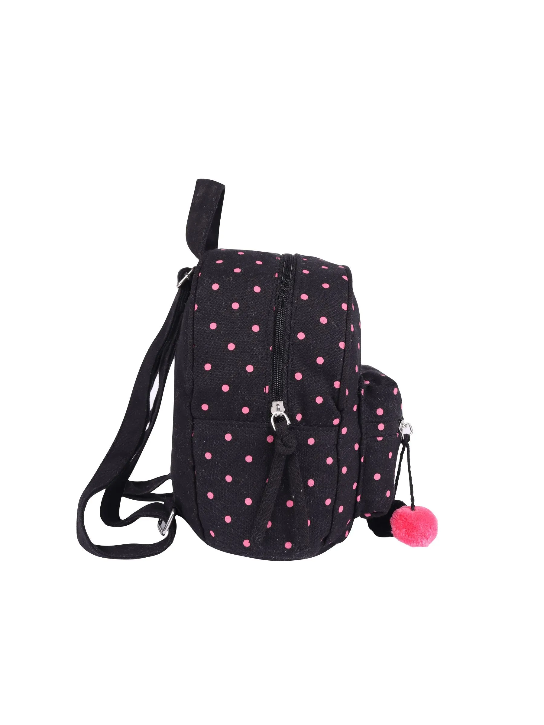 Black Womens / Kids Backpack Small Size