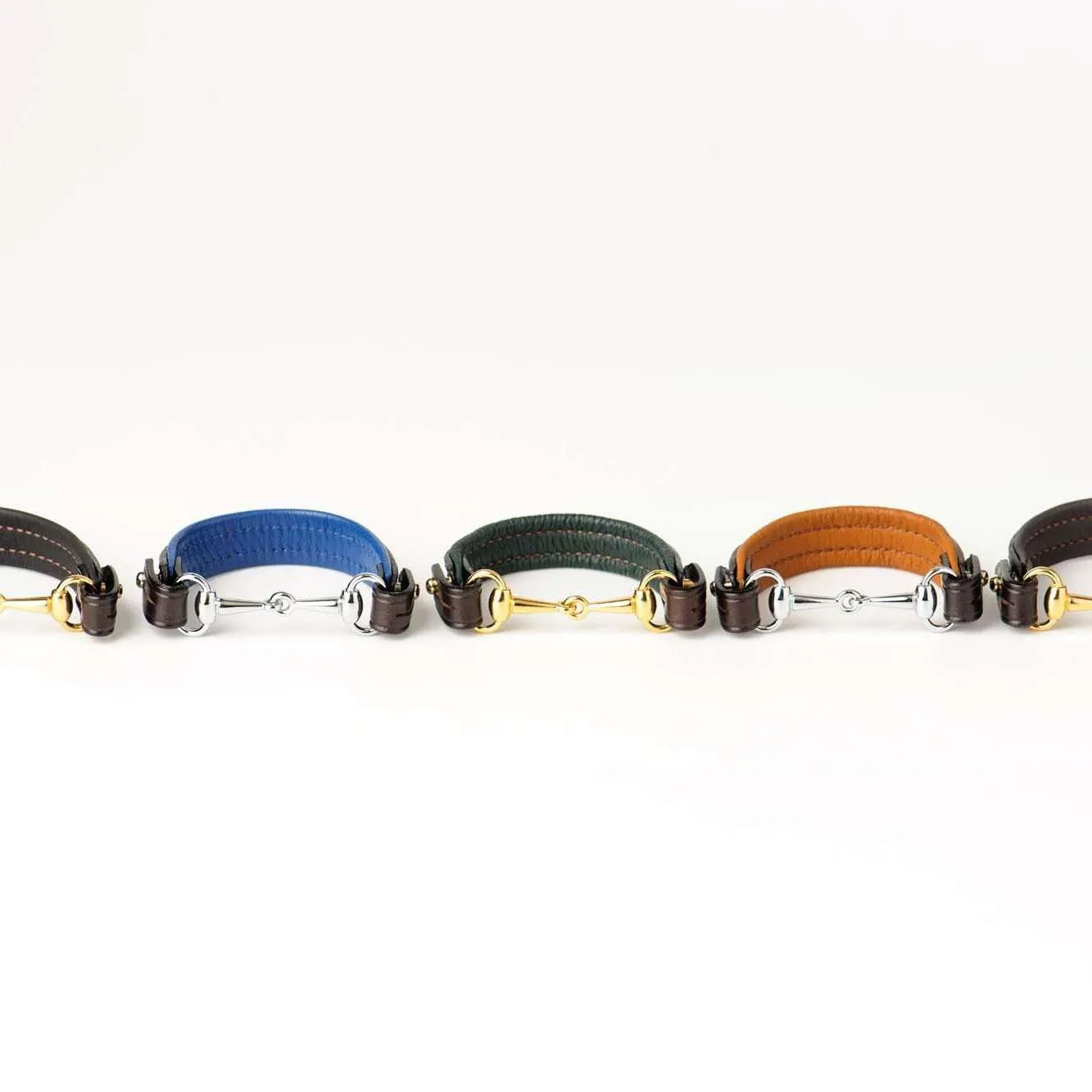 Blue Horse Bit Bracelet