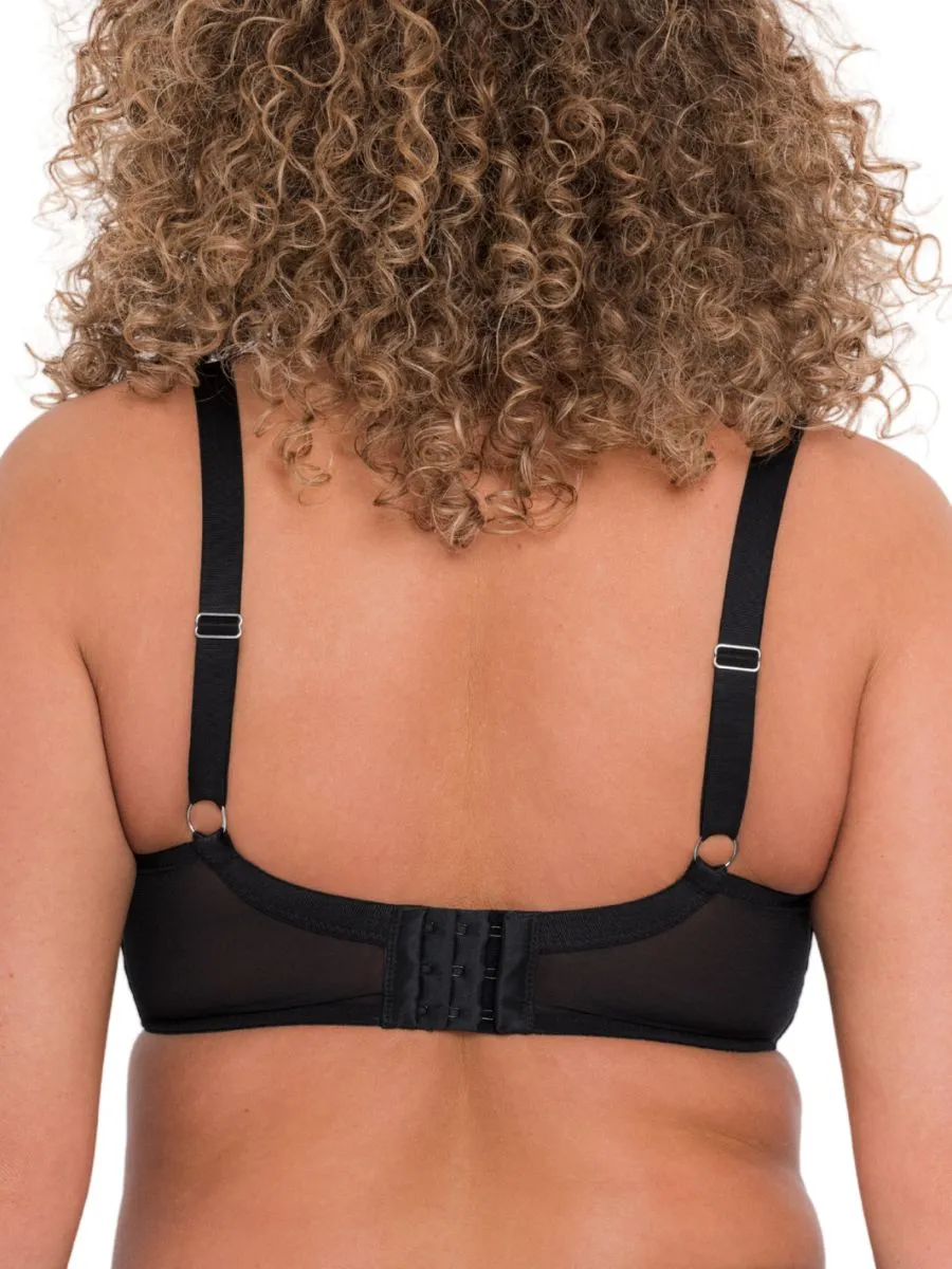 Boost Me Up Balcony Bra - Black