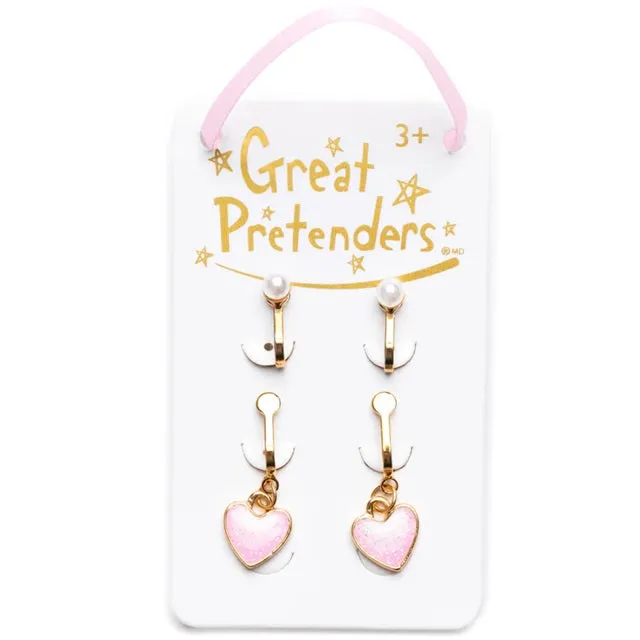 Boutique Cute & Classy Clip on Earrings 2-Pair