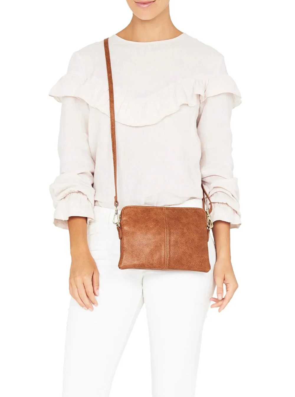 Bowery Wallet - Tan Pebble