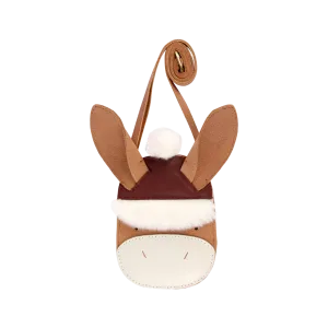 Britta Exclusive Purse | Winter Donkey | Nutmeg Leather