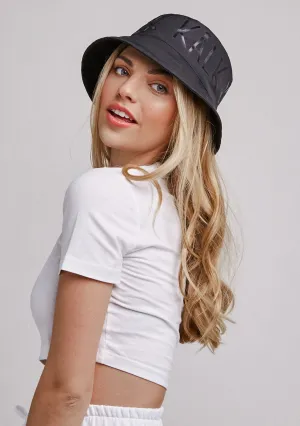 Bucket Hat Black Kalk