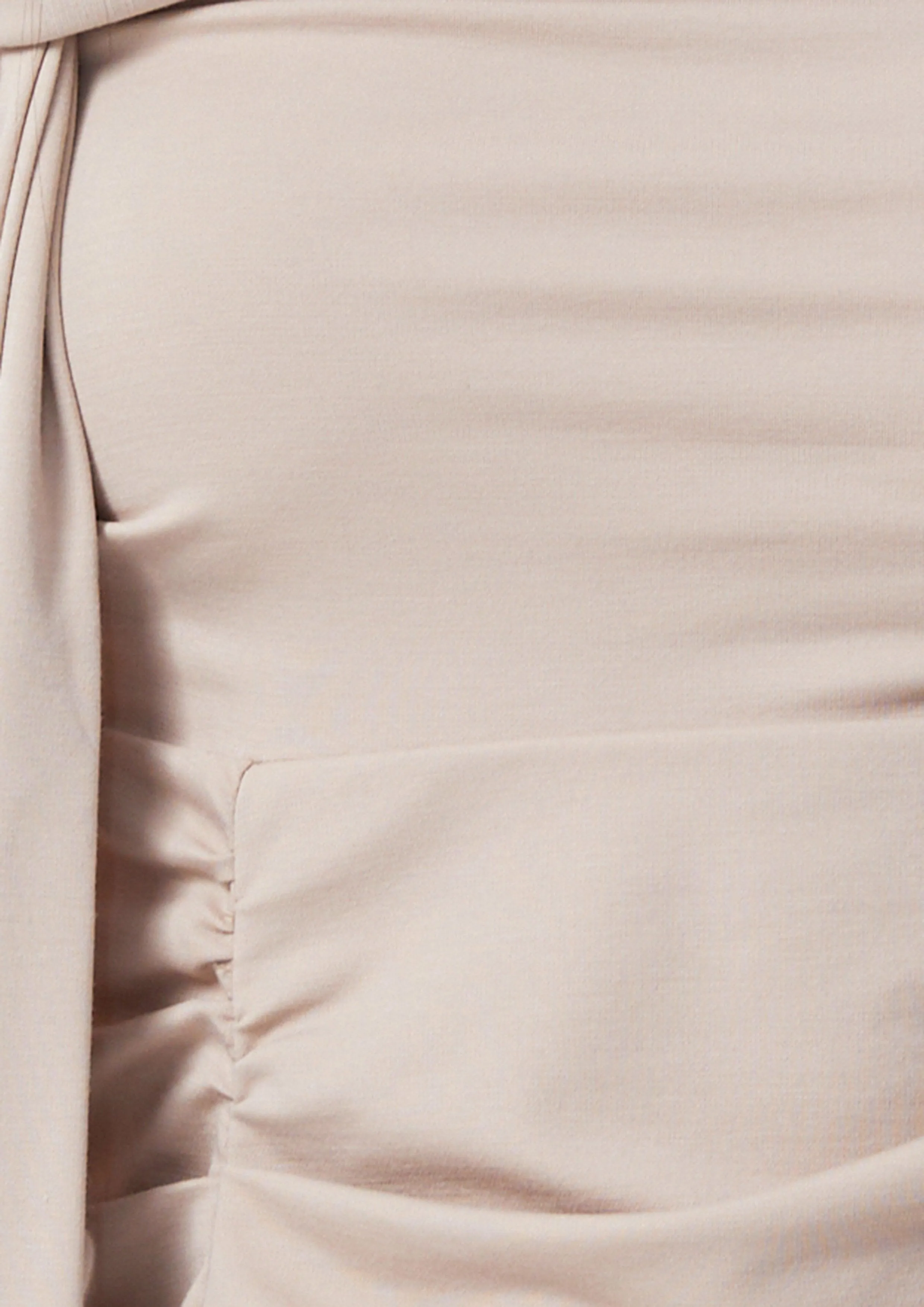 Cardigan-Sleeved Midi Dress
