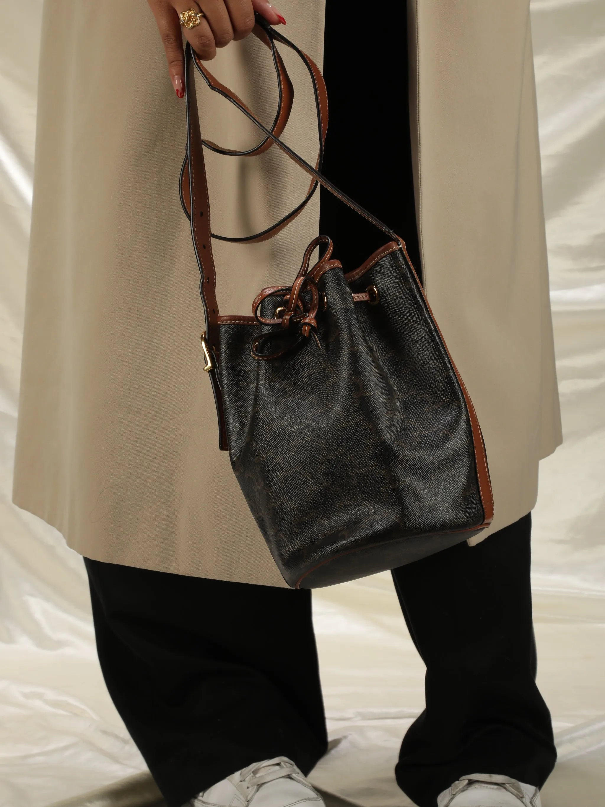 Celine Triomphe Bucket Bag