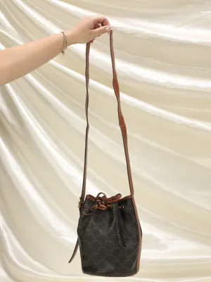 Celine Triomphe Bucket Bag