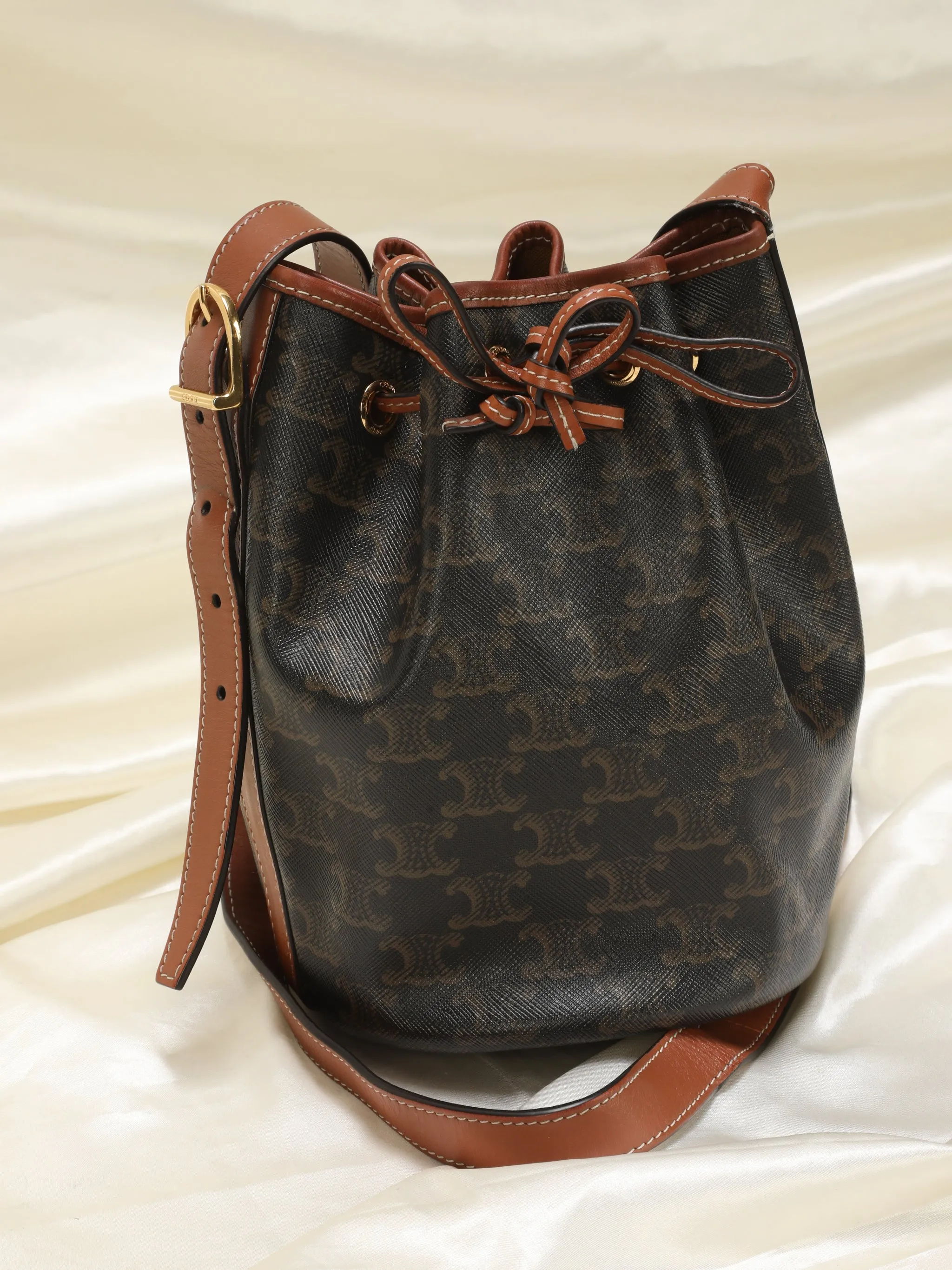 Celine Triomphe Bucket Bag