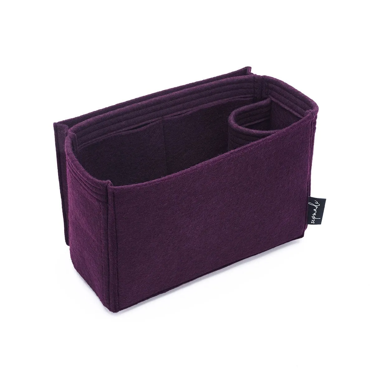 Chanel Deauville Canvas Tote Organizer Insert, Bag Organizer with Laptop Compartment and Single Bottle Holder