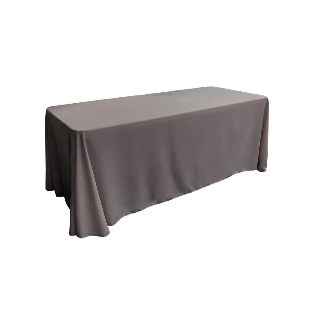 Charcoal Polyester Tablecloth