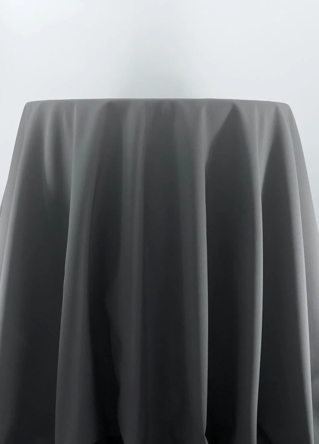 Charcoal Polyester Tablecloth