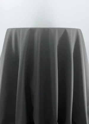 Charcoal Polyester Tablecloth