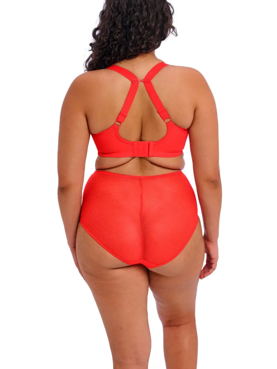 Charley Stretch Plunge Bra - Salsa