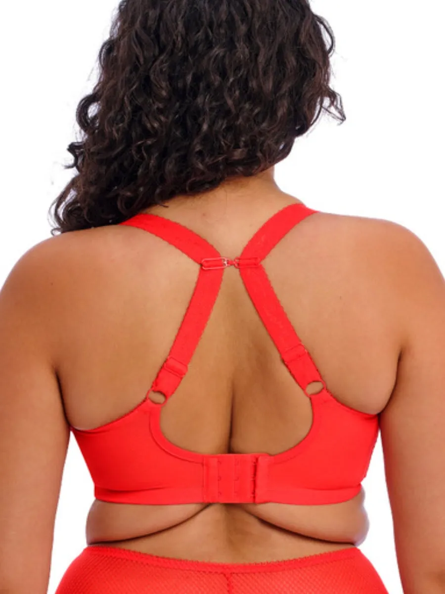 Charley Stretch Plunge Bra - Salsa
