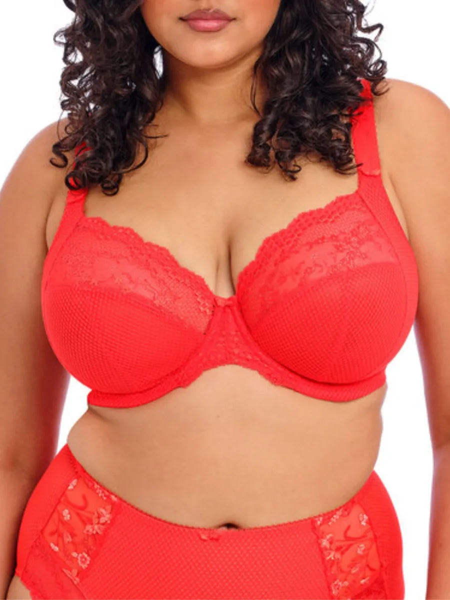 Charley Stretch Plunge Bra - Salsa