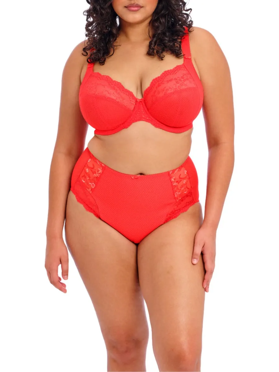 Charley Stretch Plunge Bra - Salsa